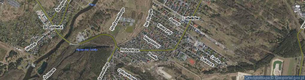 Zdjęcie satelitarne Macieja ul.